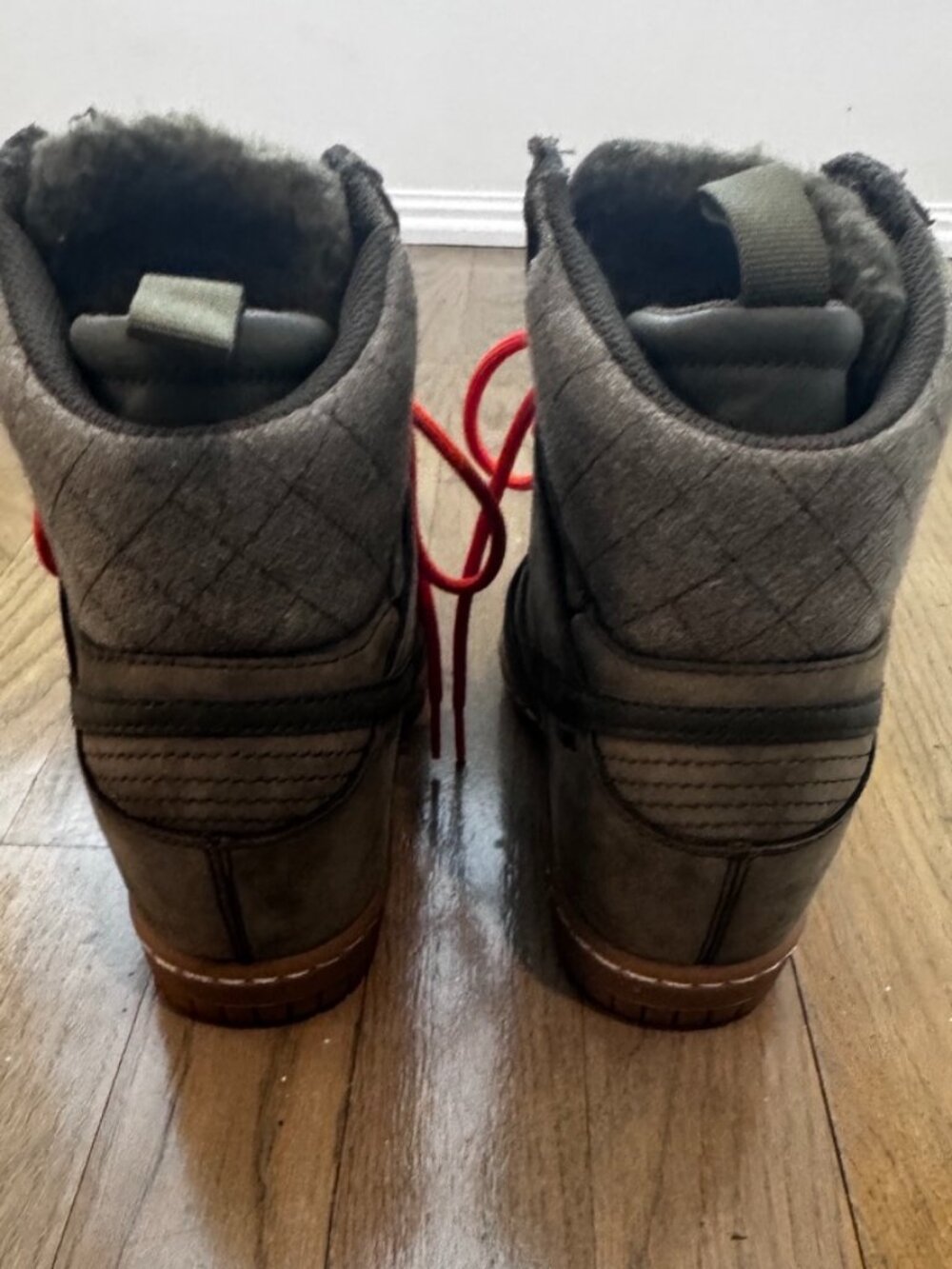 NIKE Women's Dunk Sky Hi Sneakerboot, Excellent Condition, Size 6 - Picture 5 of 12